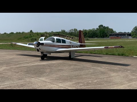 1968 Mooney M20C Ranger Ride Over Evansville