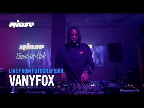 Moonshine presents Vanyfox | Rinse Live From Fotografiska