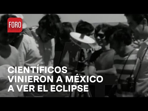 Así se vivió el eclipse total de sol en 1970 - Noticias MX