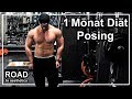 Posing und Stats nach 30 Tagen Diät | Road to Aesthetics #9