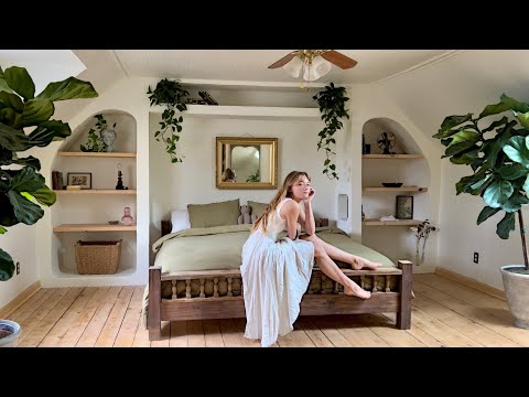 I BUILT THIS! My Fairytale Bedroom Renovation ✨🧚🏼‍♀️