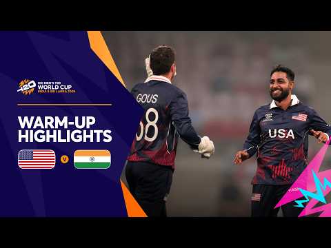 India A sees off USA | T20 World Cup 2026 Warm-Up Highlights