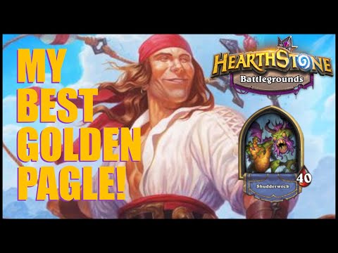 SHUDDERWOCK GOLDEN NAT PAGLE | Hearthstone Battlegrounds