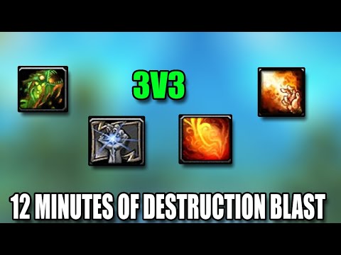 12 MINUTES OF DESTRUCTION BLAST IN 3V3 ARENAS - Dragonflight Gladiator Push Part 3