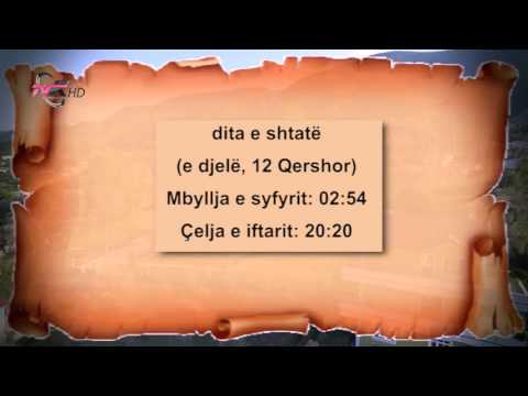 7. Kalendari i Ramazanit 2016 - Dita e shtatë, e djelë, 12 Qershor