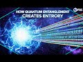 How Quantum Entanglement Creates Entropy