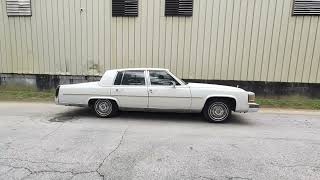 1986 Cadillac Fleetwood Brougham Walk Around and Drive Away