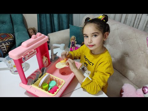 ELİF SİNEM HEDİYE ALDIK !! SU AKAN LAVABO SETİ !!