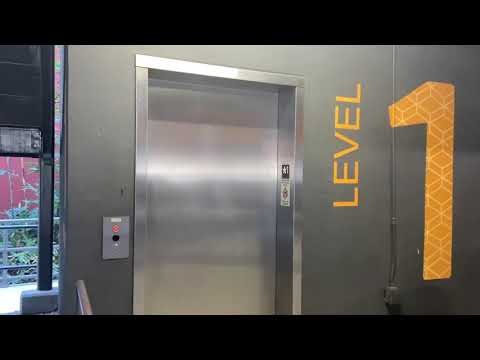 NEW OTIS Gen2 Traction Scenic Elevator @ University Village Garage, San Marcos, CA