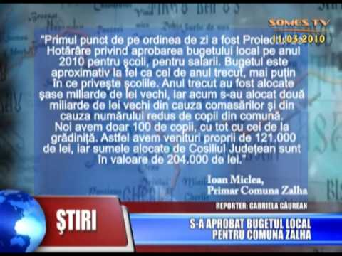 05_S-a Aprobat Bugetul Local Pentru Comuna Zalha