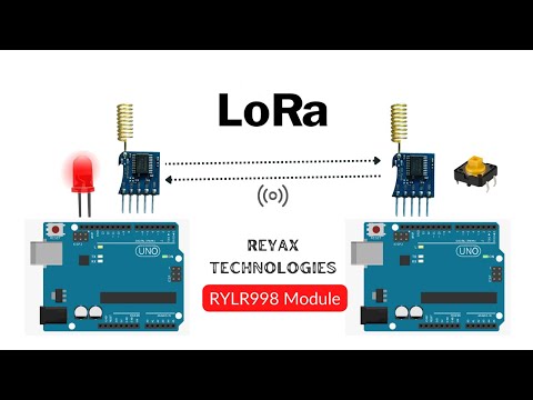 LoRa Module with Arduino- REYAX RYLR998 Tutorial