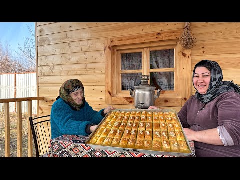 Making Traditional Turkish Baklava with Grandma Rose!