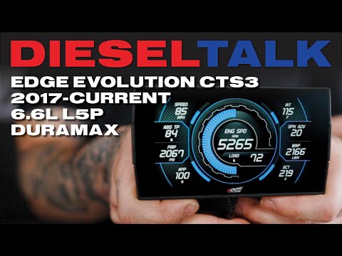 DIESEL TALK | EDGE EVOLUTION CTS3 2017 - CURRENT 6.6L L5P DURAMAX