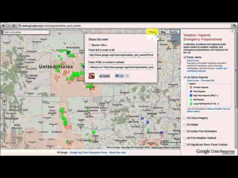 image-What is the Google Crisis Response map?