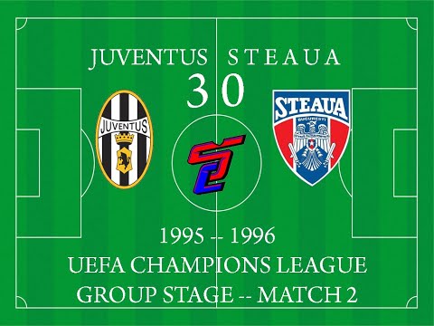 Juventus Torino 3-0 Steaua (1995/1996 UCL R2 part 2/2)