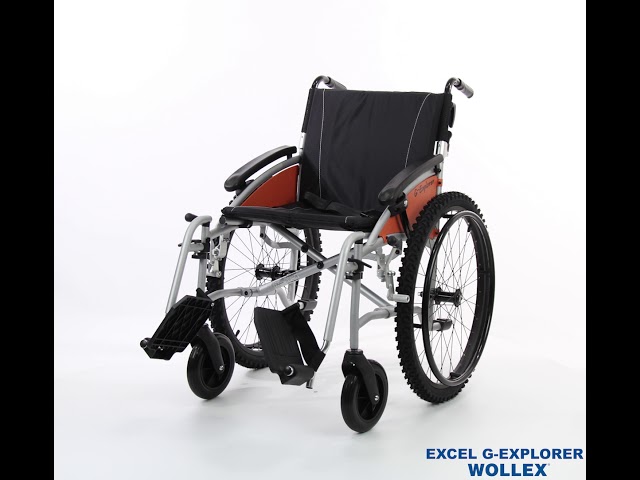Excel G-Explorer Off Road Wheelchair Video