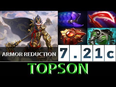 TOPSON [Monkey King] Armor Reduction Build ► Dota 2 7.21c