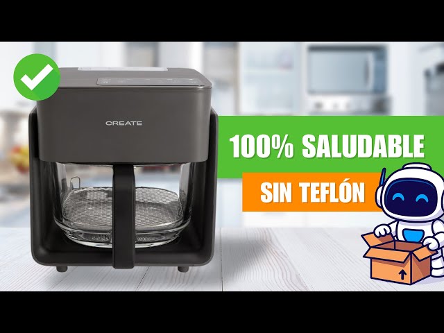 Vídeo relacionado con Crealys 545413 - Freidora tradicional de acero esmaltado (26 cm de diámetro, incluye cesta estañada + tapa de cristal, incluye inducción