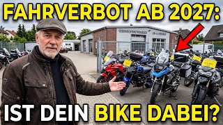 11 Motorräder vor dem Aus: Ist DEIN Bike von den neuen Verboten betroffen?