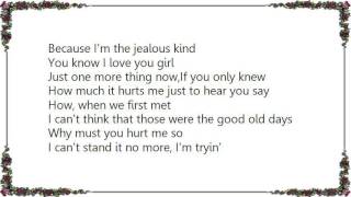 Joe Cocker - The Jealous Kind Lyrics