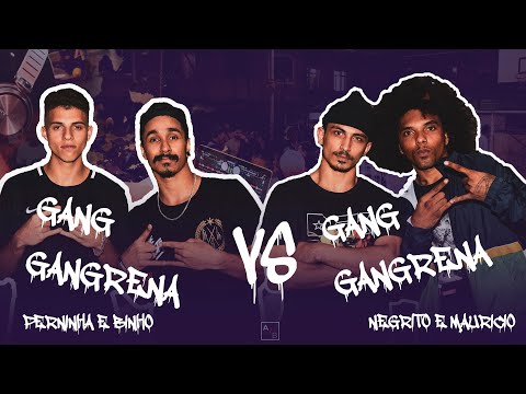 ROCK MONKEYS BATTLE - FINAL- Gang Gangrena (Perninha e Binho) vs Gang Gangrena (Negrito e Maurício)