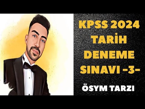 KPSS 2024 HISTORY TRIAL - EXAM REHEARSAL -3- #kpss2024 #kpsstarih #kpsstarihtrial