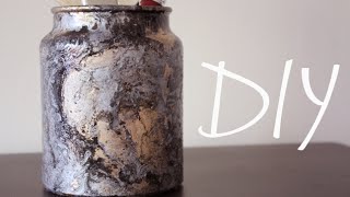 DIY: Marbled Jar