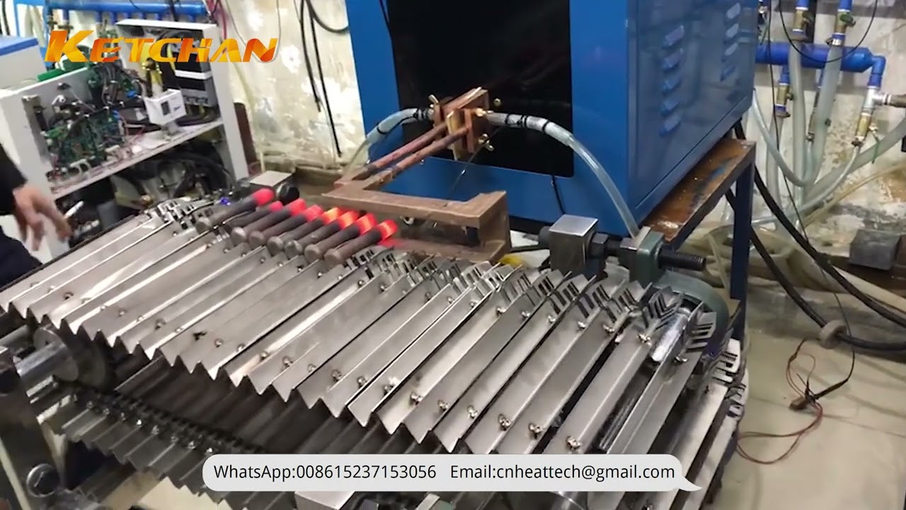 Induction Bar Forging Heater -Ketchan Induction Heating System for Forging