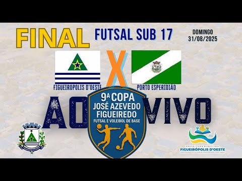 AO VIVO |  FINAIS – 9º COPA AZEVEDO FIGUEIREDO - FIGUEIROPOLIS D'OESTE-MT 31-8-2025