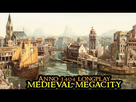 Anno 1404 MEGACITY - From Beginning To Metropolis || FULL GAME Longplay - City-Builder HARDMODE