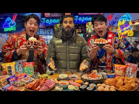 I ENTERED JAPAN MOST EXTREME FOOD PLACE 🇯🇵 WHAT THEY EAT 😳