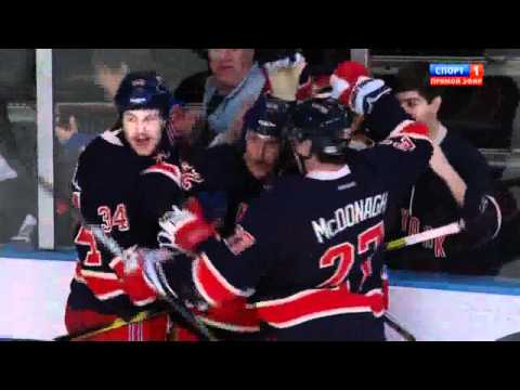 0:2 First  NHL Goal Carl Hagelin (Flyers & Rangers) November 26, 2011