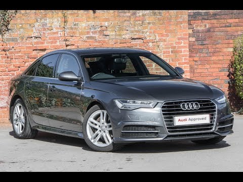 EK16VNW AUDI A6 TDI ULTRA S LINE GREY 2015