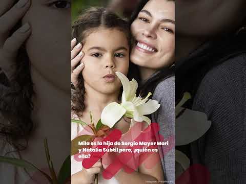 Who is Natalia Súbtil, the mother of Sergio Mayer's granddaughter? | Celebrities | #shorts