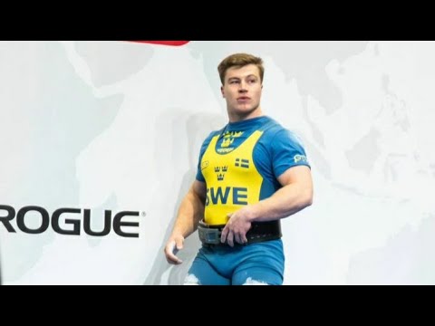Emil Norling - 1st Place 895 kg Total -105 kg 2023 epf european Classic Open  Championship 🇸🇪🥇