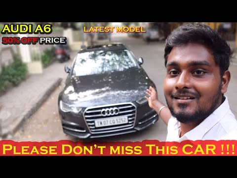 AUDI A6 - Not a Luxury Car?😳 | Pre-Owned Luxury Car Sale in Chennai at Cheaper Price
