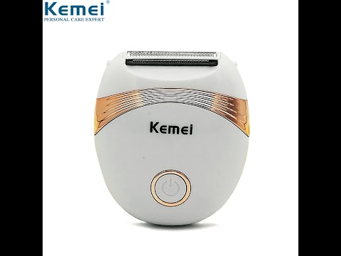 Kemei 673 мини машинка для удаления волос, женская бритва, женский эпилятор, лица, бикини, триммер