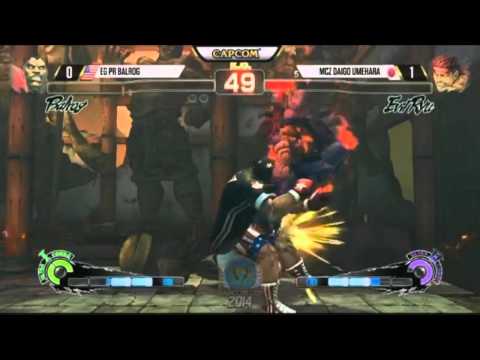 Capcom Cup 2014 USF4 - EG PR Balrog Vs MCZ Daigo