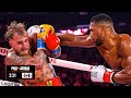 Jake Paul Vs Anthony Joshua Fight Recap Highlights