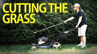 How A Blind Person Mows The Lawn - The Blind Life