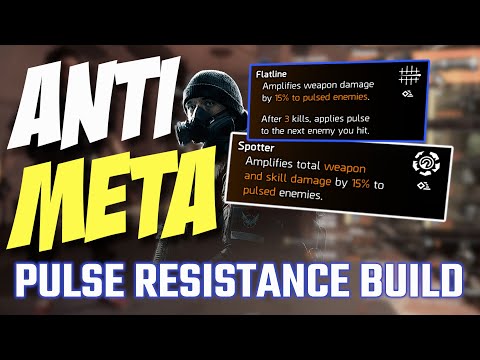 Pulse Resistance Anti Meta Build | ANTI PULSE BUILD | Counter Spotter and Flatline in TU15