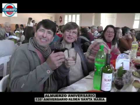 ALDEA SANTA MARIA: ALMUERZO ANIVERSARIO