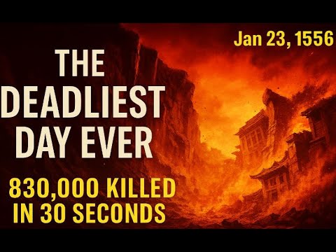 January 23, 1556: The Day 830,000 People Vanished