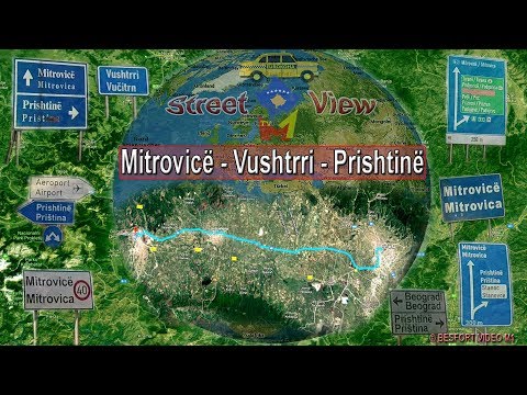 Rruga Mitrovice - Vushtrri - Prishtine (M1 Street View)