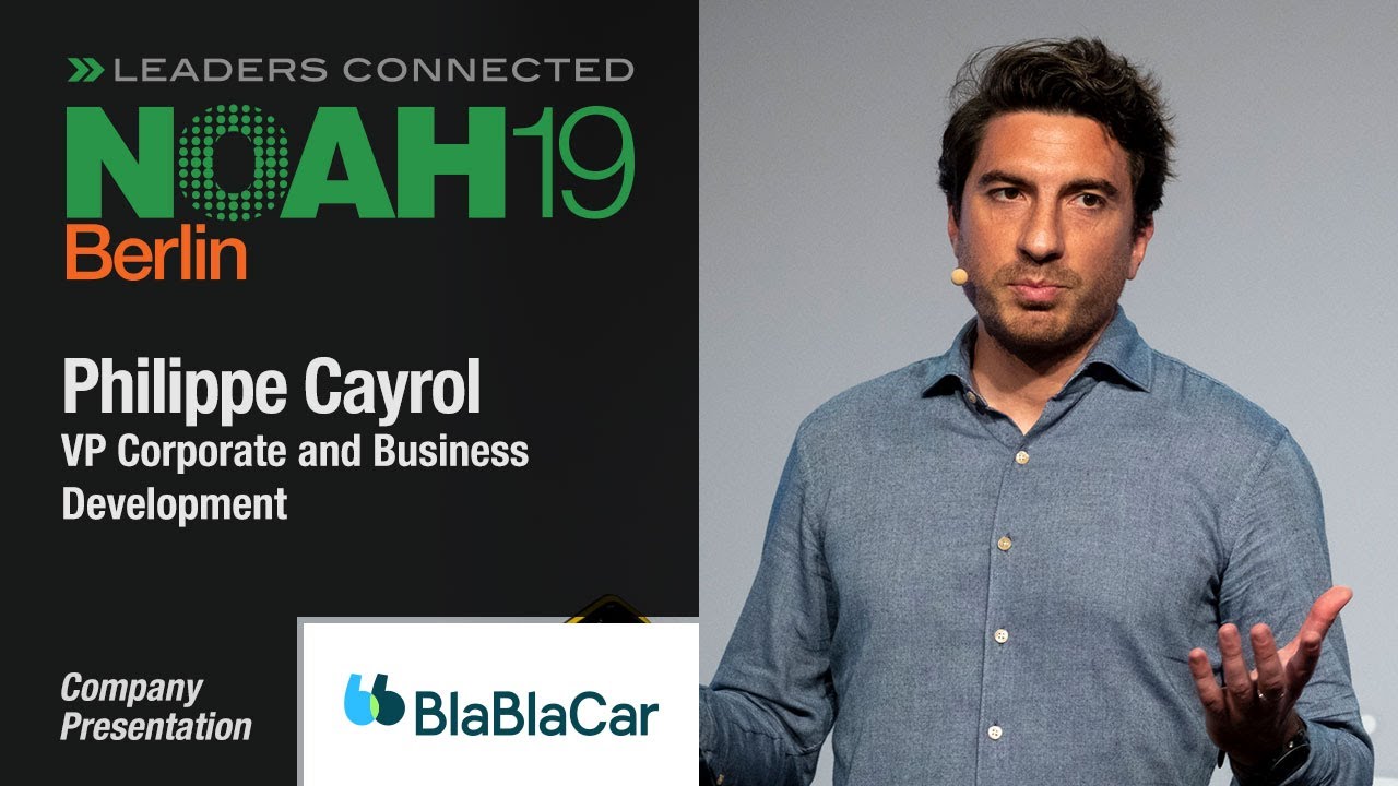 BlaBlaCar - NOAH19 Berlin