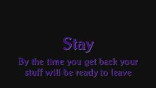 Demetria Mckinney- Stay (lyrics)