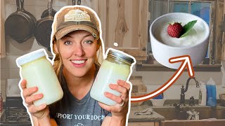 The EASY Way to Make Homemade Yogurt (with fewer dishes!)