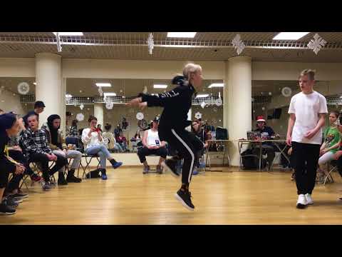 J Tim  vs Davinci | Hip-hop advanced 1/4 | Dance2fly contest