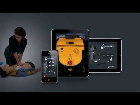 TabletAED trainer LIFEPAK CR+ Video