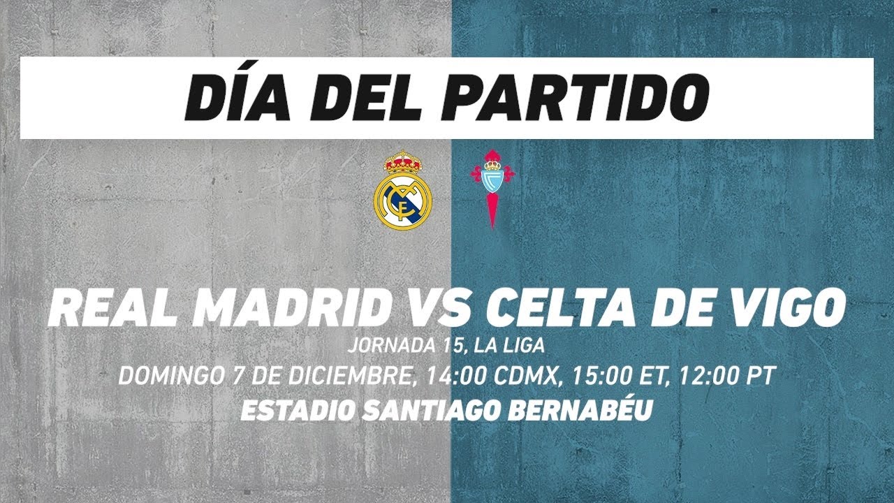 Real Madrid vs Celta de Vigo, frente a frente: LaLiga
